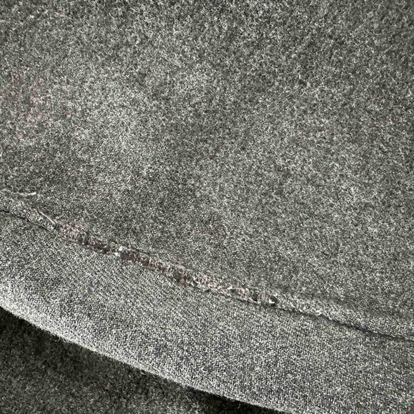 VINCE Reversible Wool-Cashmere Coat / Black & Grey / - Picture 8 of 9